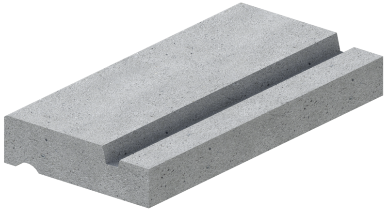 Beton-einfassungsplatte 702262