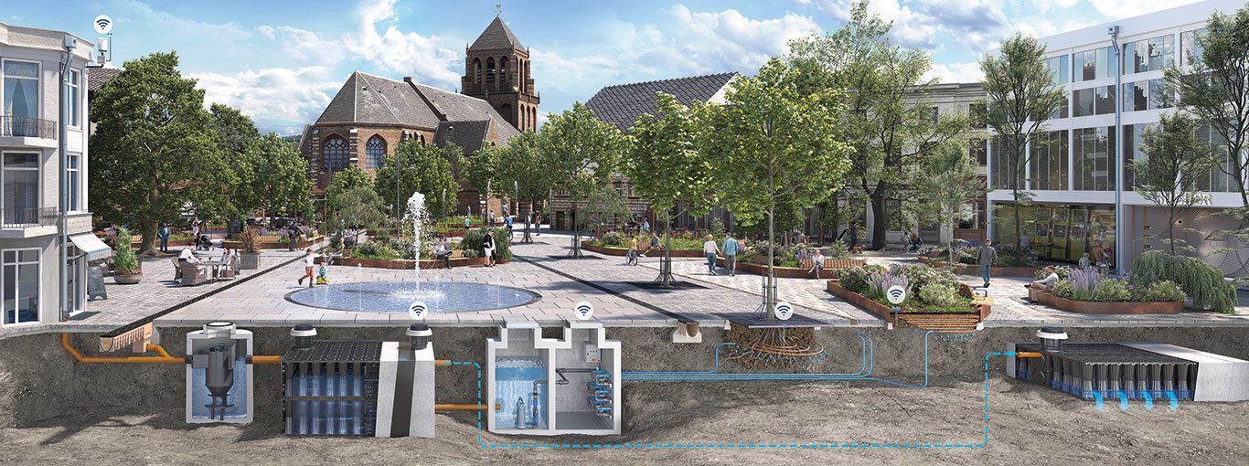 Rendering-schwammstadt-konzept-oeffentlicher-platz-ACO 1366x510