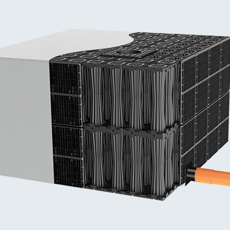 ACO Stormbrixx als Versickerungsanlage